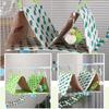 Breathable Parrot Hammock Double Hole Parrot Cage Nest  for Parrots Parakeet