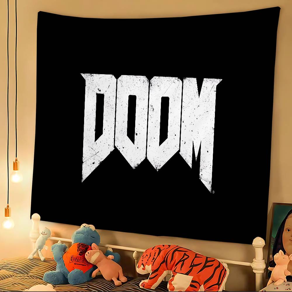 Shooting Game D-Doom Hanging Bohemian Tapestry Cheap Hippie Wall Hanging Bohemian Wall Tapestries Mandala Wall Hanging