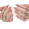 Handmade High-End Flash Diamond Nails: Boost Skin Glow with Pure Desire Style