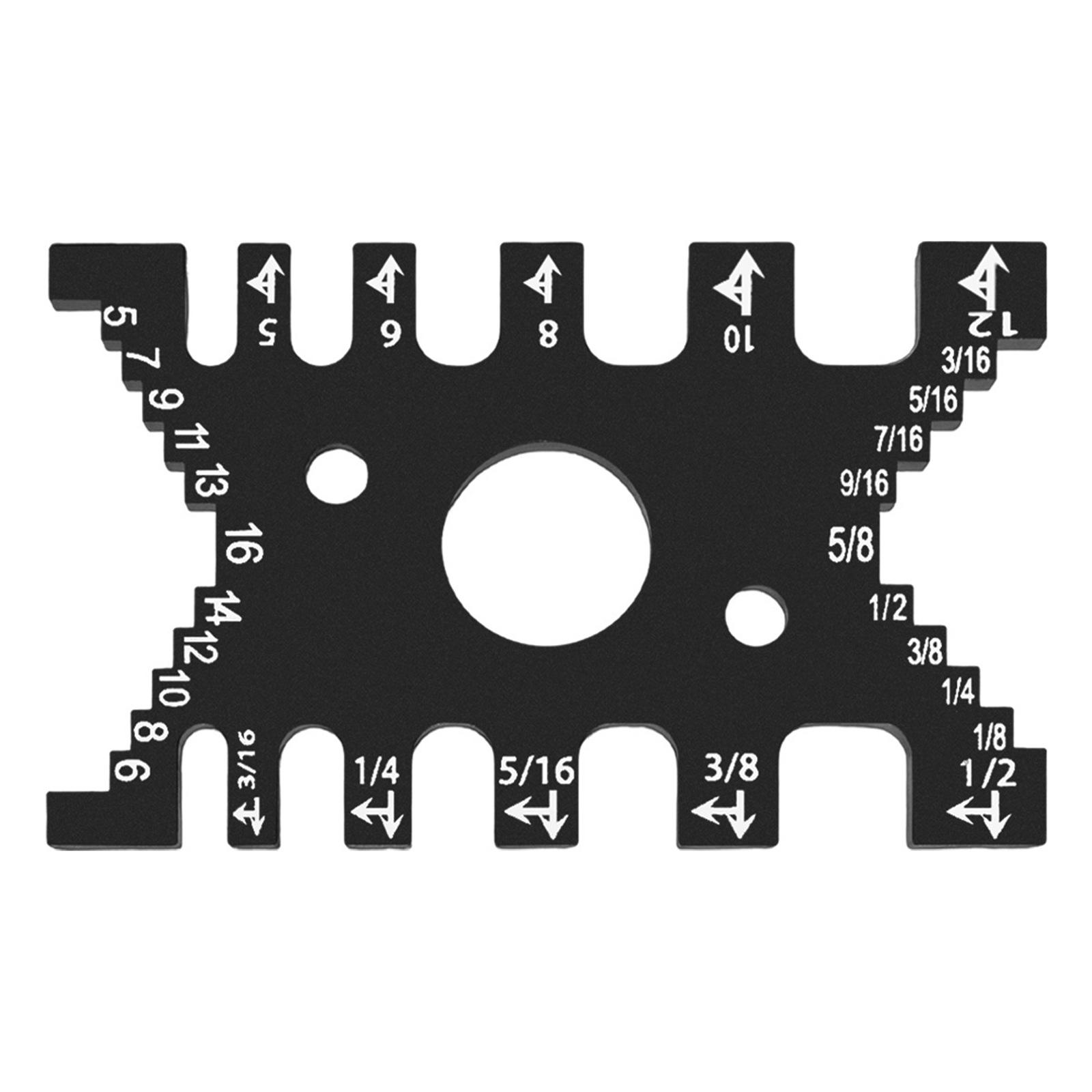 

Алюминиевый шаблон для ласточкиного хвоста, деревообработка, штангенциркуль для шипов, высокоточный инструмент для измерения высоты, калибр зазоров для станка пильного стола чёрный