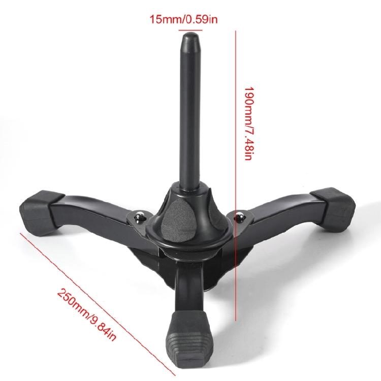 Clarinet Stand Foldable Portable Tripod Holder Base Wind Instrument Holder Stand