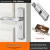 AJ-S255 Stainless Steel Universal Indoor Door Lock with Adjustable Hole Distance