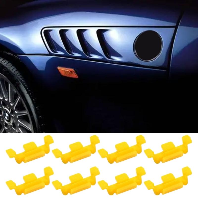 Vehicle Vent Retainer Clip Shaking Resistant Upgrades Quick Release Car Vent Fastener 20pcs for Car 5/7Series