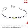 Unisex Invisible Sports Iron Headband - Korean Style Wave Hair Clip.
