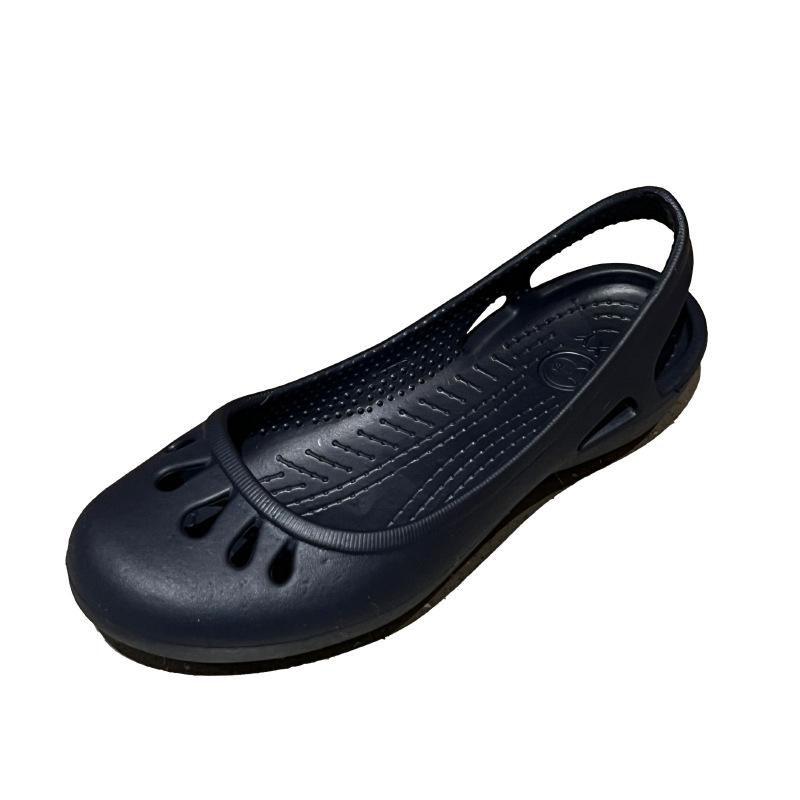 Damen Sommer Rutschfeste Clog-Sandalen: Klassische Melindi Strand- & Gartenschuhe, Übergröße