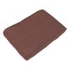Car Brown Center Console Lid Armrest Cover Panel Arm Rest Cushion