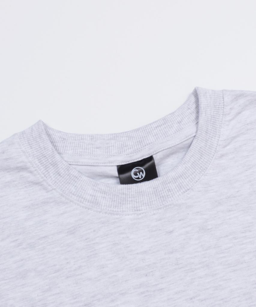 CAMEL WORK Diamond Logo Short Sleeve T-Shirt (Ash)