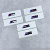 3D ABS M Logo Karosserieseitenabzeichen Karosserie Heckkofferraum Dekoraufkleber Automodifikation Zubehör für alle BMW M Power X1 X3 X5 X7 E71