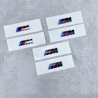 ZJYS3 M LOGO Fender Emblem Badge Rear Trunk Badge For E36 E39 E46 E60 E90 E90 F01 F10 F30 G01 G20 G21 G30 G11 F15 X5 X3 M Sports