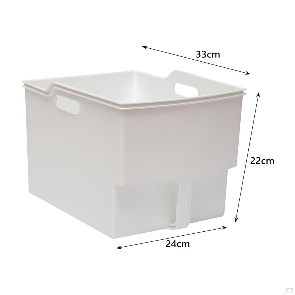 Kitchen Organizer Bin Storage Box Organizing Pantry Organization Household Freezer