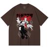 230 Gsm 100% Cotton Gachiakuta V6 Riyo White Print Unisex Heavy Cotton T Shirt