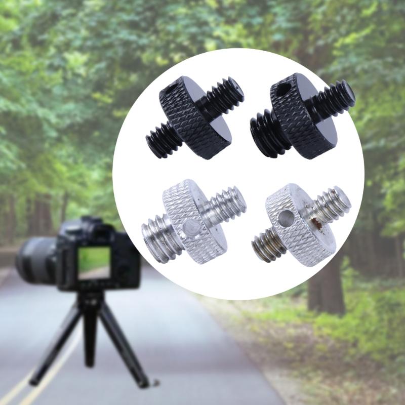 1/4 to 3/8Inch 1/4 to 1/4 Camera Conversion Screw Male To Male Adapter Screw Photography Accessory Camera Screw