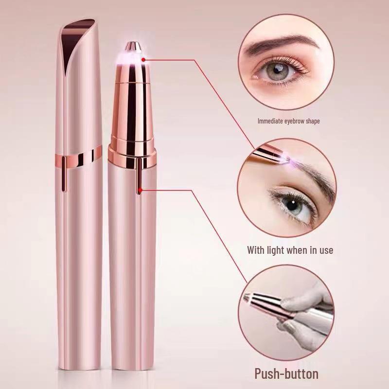 Rechargeable Electric Eyebrow Trimmer and Shaper for Men and Women