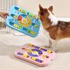 Square Track Pet Slow Feeder Puzzle Bowl - Multifunctional Foraging Toy