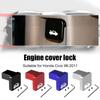 Aluminum Auto Bonnet Release Handle Quick Release Engine Cover Lock  For Honda Civic 1996-2011