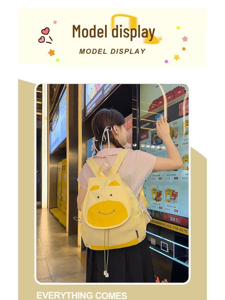 2025 New Cute Cartoon Schoolbag: Large Capacity Casual Backpack for Kindergarten & Elementary Girls