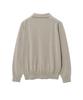 YALE Supima Cotton Raglan Collar Knit Greige