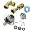 Corrosion Resistant RVs Water System Filler Port Accessories Easy Snap On Installation For All Season Road Trips