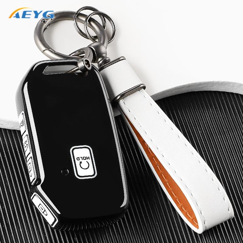 TPU Autoschlüsselhülle Schale Abdeckung Fob Für Kia Seltos Sportage Sorento Cerato Kx5 Niro Forte K3 K5 Opatima Soul Telluride 5 Tasten