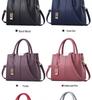 2024 Spring Women's Large Capacity Shoulder Crossbody Bag with Iron Pendant