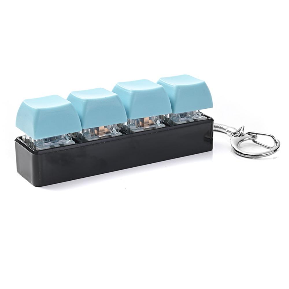 Key Cap Clicker Keycap Fidget Keychain Finger Button Keyboard Clicker Keychain  Children