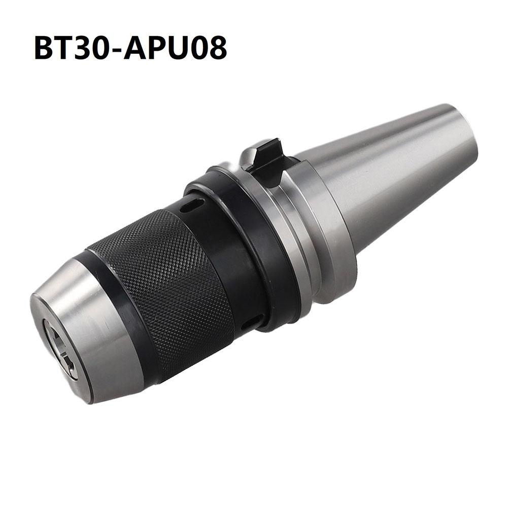1pc BT30-APU08 Tool Holder Integrated Self-tightening Tool Holder Drill Chuck Collet CNC Machine Tool Accessories