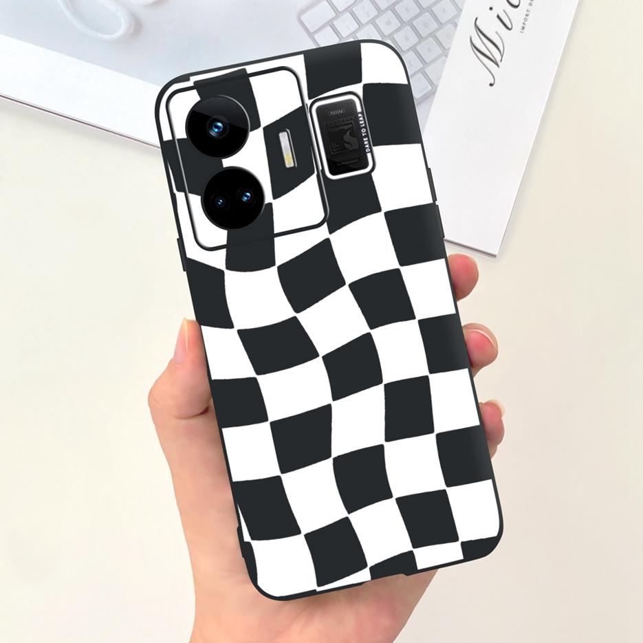 For Realme GT Neo 5 Case RMX3706 Stylish Art Painted Back Cover Soft TPU Phone Case For Realme GT Neo5 240W Fundas 6.74'' Bumper