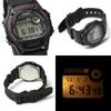 CASIO Standard Digital Watch Waterproof Lightweight Thin Simple Easy Operation Auto Light Alarm TARGET Stopwatch Boys Size Black Pink W-220H