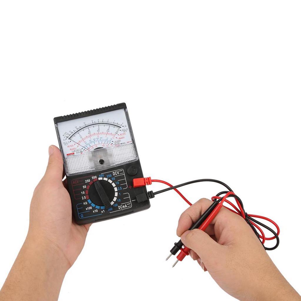 Analog Pointer Multimeter Multitester AC DC Voltage Resistance Testing Instrument