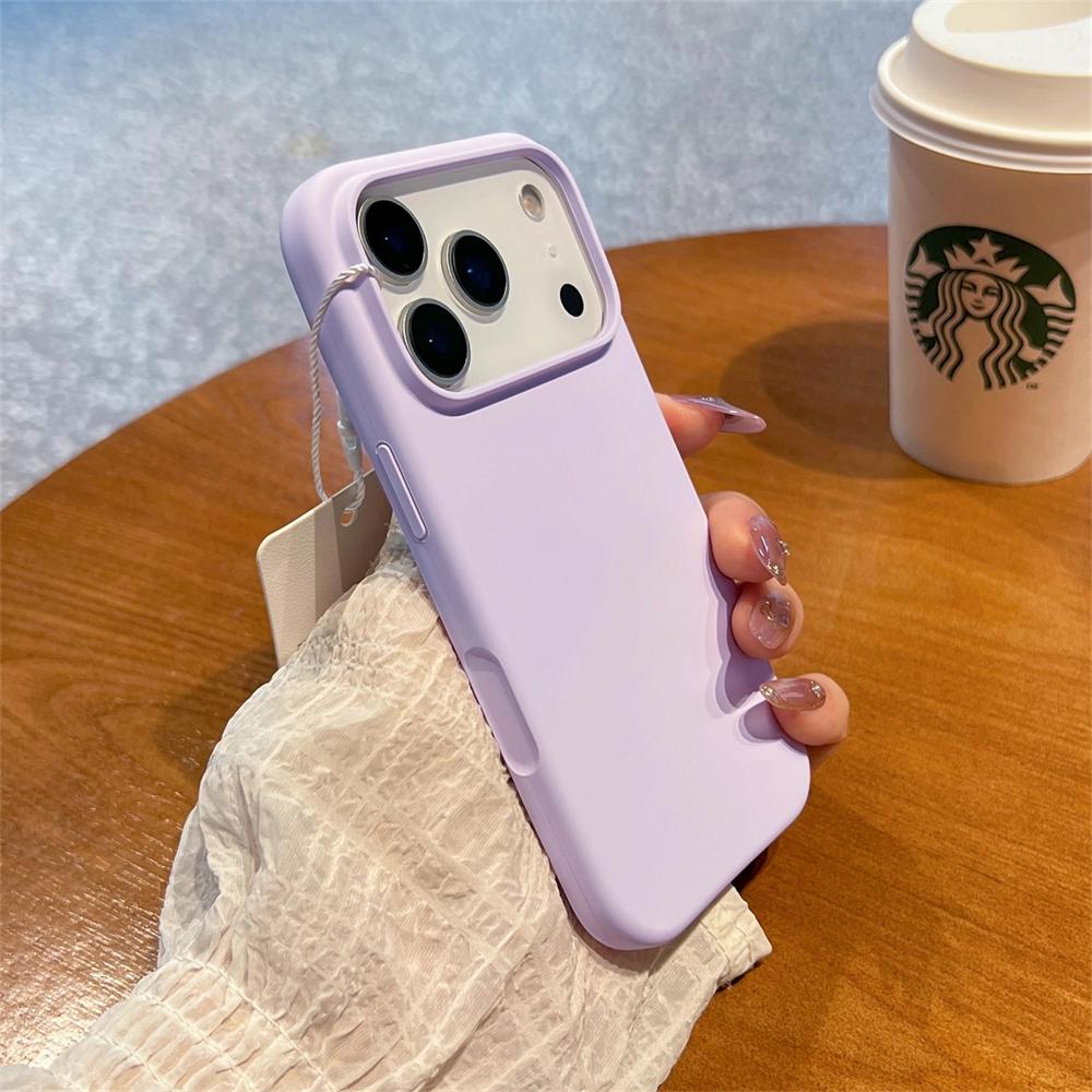 Liquid Silicone Magnetic Soft Case For iPhone 17 16 15 14 13 Pro Max For Magsafe Wireless Charging Shockproof Matte Cover