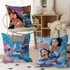 S-Stitch Classic Animation Pillowcase Toon Gift Cushion Cover Bedroom Home Sofa Chair Seat Decor Pillow Case