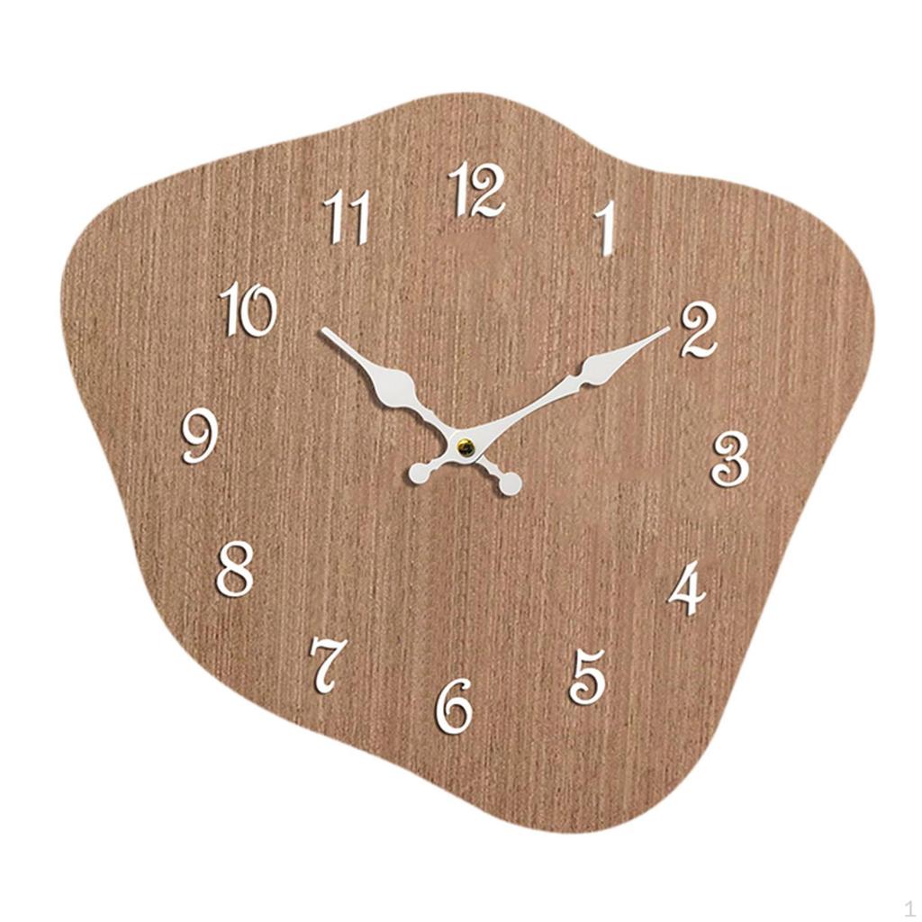 Clock Creative Silent Wall Arabic Numerals Sturdy Fashionable Aesthetic Timepiece