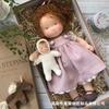 Cotton Body Waldorf Doll Doll Artist Handmade Mini Dress-up Doll DIY Waldorf Doll