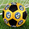 SIZE 5 Parramatta Eels Soccer Ball Colorful All Ages Machine Stitched PVC Competition Ready Durable High-Bounce