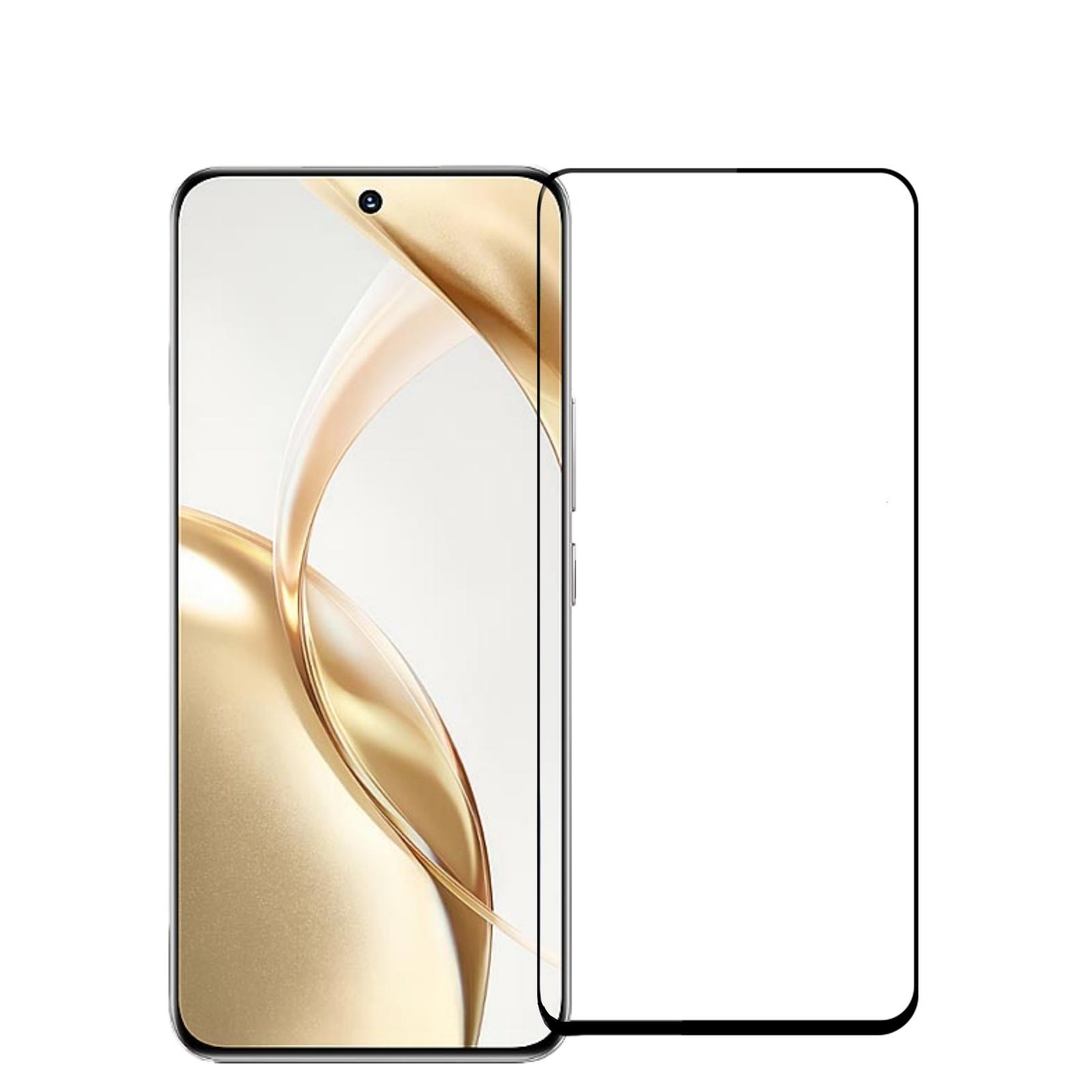 

For Honor 300 Screen Protector MOFI JK Series-1 Anti-Explosion 9H Full Cover Screen Film (Full Glue) Black