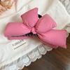 Three-Dimensional Bow Princess Head Women Hairpin Advanced Sense Back Head Hair Disc Grab Clip Shark Clip Hair