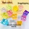 Ice Cube Squishy Toy for Stress Relief – Creative Decompression and Venting Toy for Summer