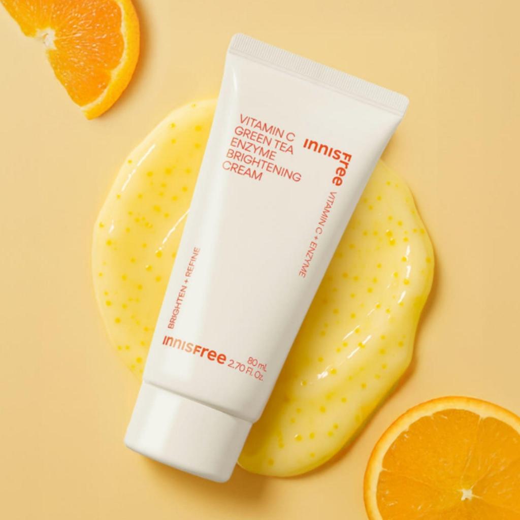 Innisfree Vitamin C Grüner Tee Enzym Aufhellende Creme 80ml