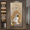 Astronaut Wall Clock, Modern Home Wall Decoration Painting, Living Room, Foyer, Corridor, Large Clock Creative Hanging Painting