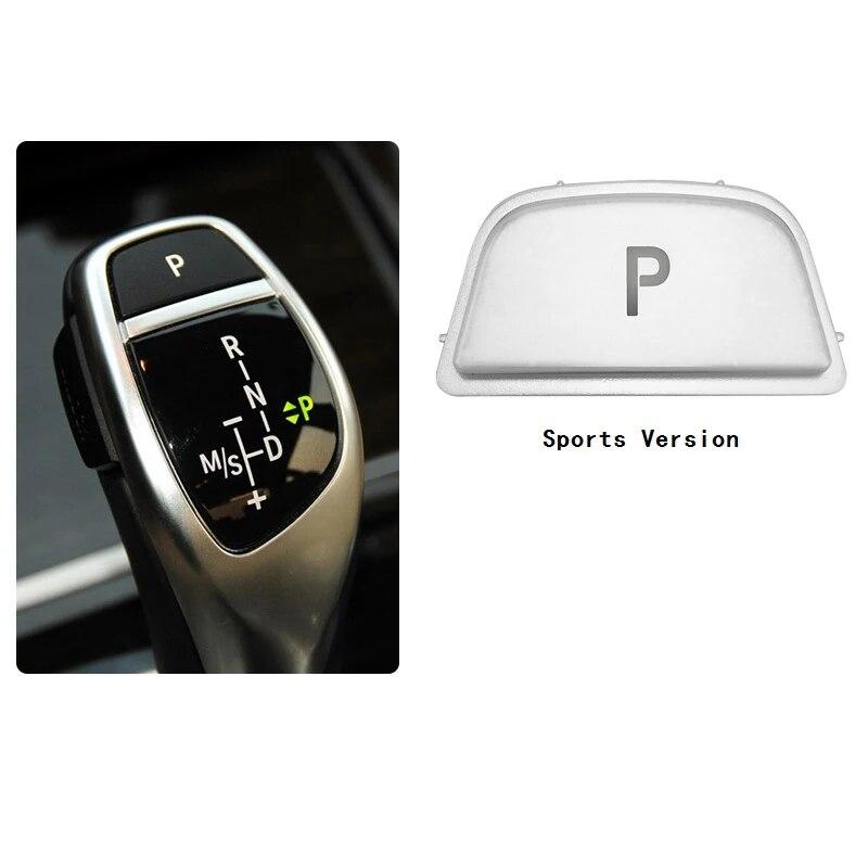 ABS interiör elektronisk växel P UNLOCK Knapp Kåpa Trim för BMW 1 2 3 4 5 7 Series F10 F11 F01 F02 X1 X3 X4