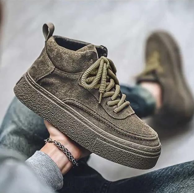 

Высокие мужские ботинки зимние черные универсальные ботинки для занятий спортом на толстой подошве мужские зимние ботинки из бархата и хлопка, теплые и морозостойкие 44