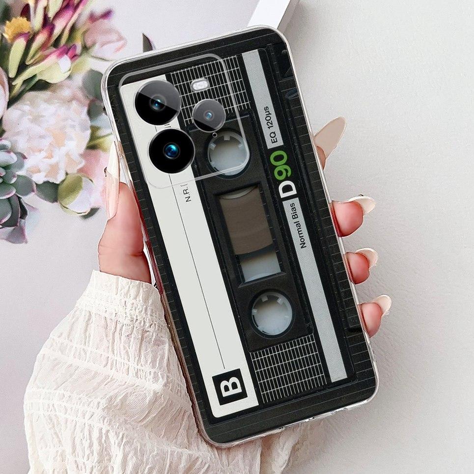 For Realme GT 7 Pro GT7 Pro RMX5010 RMX5011 Back Cover Cool Cartoon Dragon Astronaut Animals Phone Case Soft Silicone Clear Etui