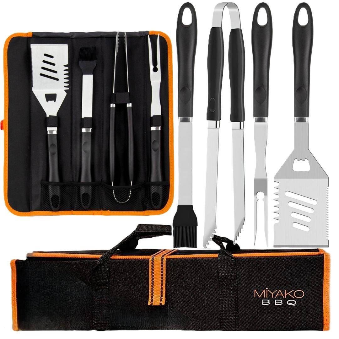 Super Merchant Set Accessoires Gereedschap Voor Grillen Grill Tangen Roestvrij Staal Bbq 5 St