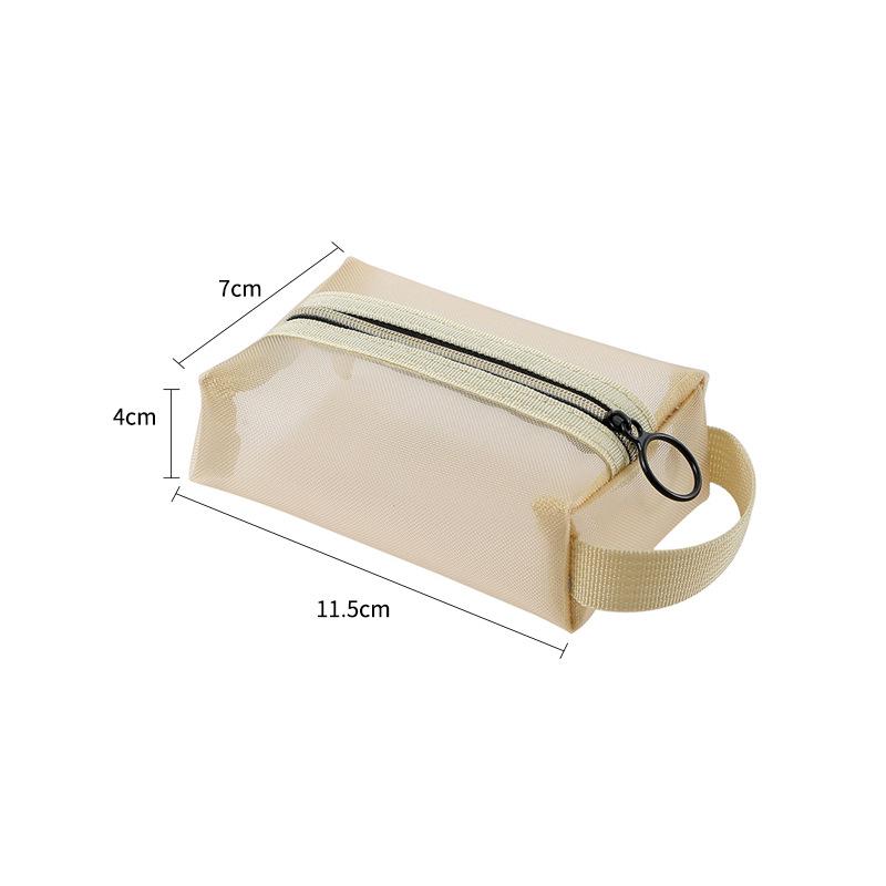 

Роскошная сетчатая косметичка большой вместимости: Органайзер для макияжа, помады и кистей