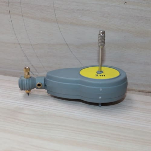 Rotape Beam Compass, Measuring Beam Compass with 10 Pencil Leads, for Drawing Circles and Lines with a Tape Measure
