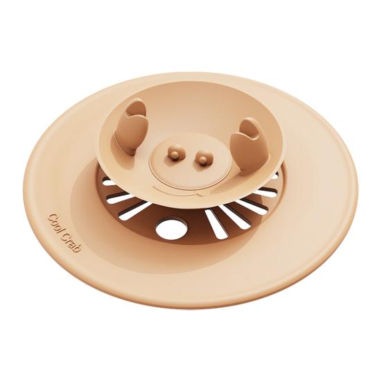 Crab Silicone Cup Covers Heat Resistant Tea Bag Mug Topper Tea Infuser Lid Accessory for Coffee Milk Hot Drinks