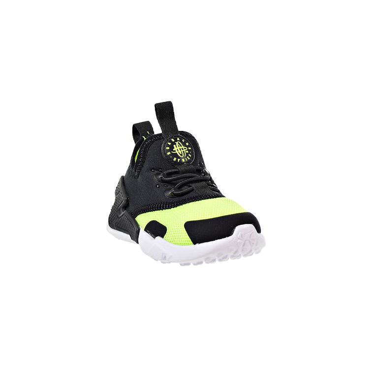 Nike Huarache Drift Low top Toddler Shoes Black Green Infant And Toddler AA3504-700