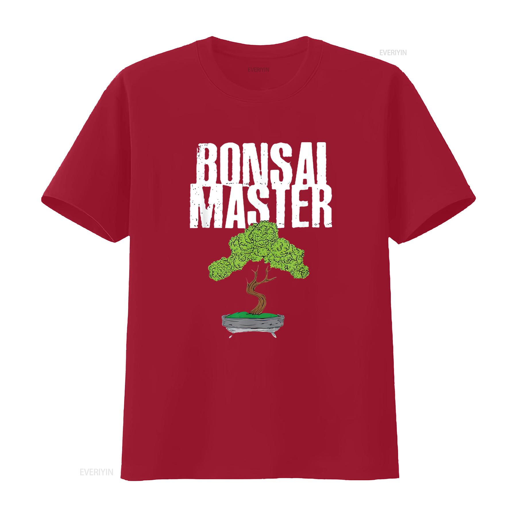 

Vintage Bonsai Master Funny Bonzai Tree Lover Men T Shirt Black 2X Large vintage Washed designer clothes Comfortable Slightly S