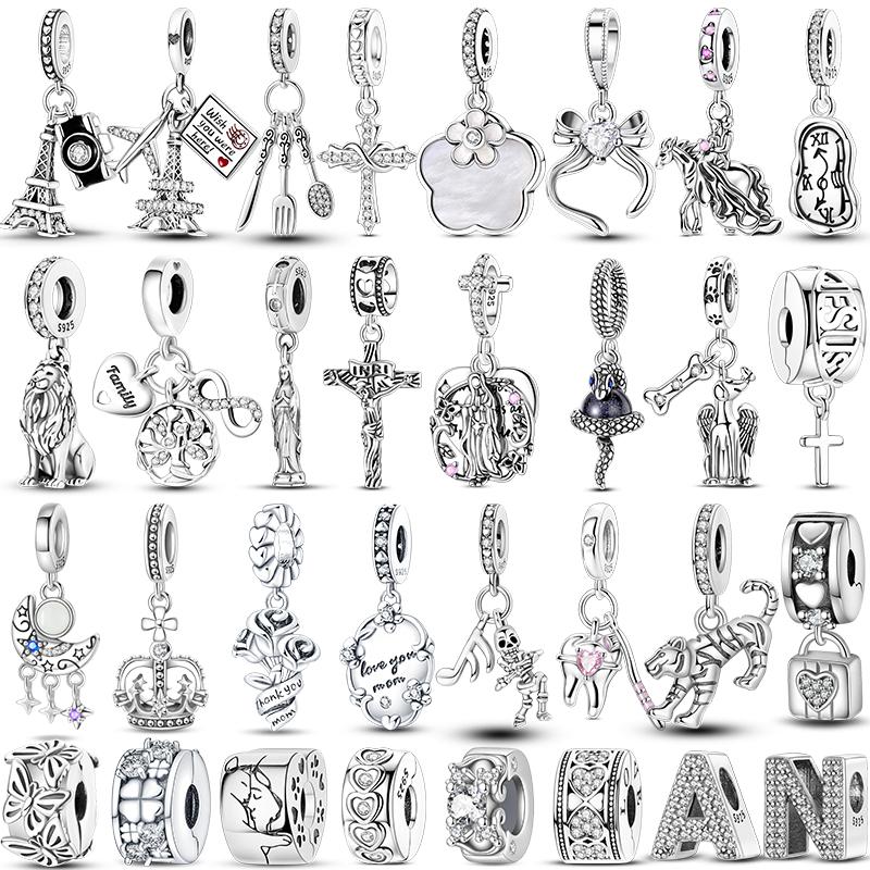 Mărgele Charm Mărgele Charm Mărgele Charm Culoare Cupru Fundă Cruce Arborele Vieții Mărgele Charm Compatibile Cu DIY Brățări Tip Bangle Autentice Pandantiv Charm Jew