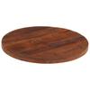 Round Table Top Ø 50x3.8 Cm Solid Reclaimed Wood
